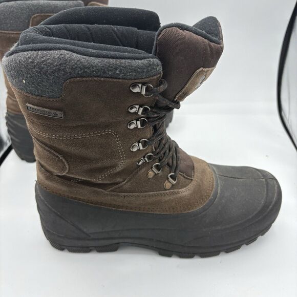 Field & Stream FS Pac Boots Mens 11 Water Resistant 3M Thinsulate 400g Brown D - Picture 6 of 10